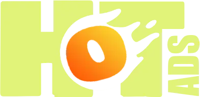 HotAds — Логотип, прозрачный фон